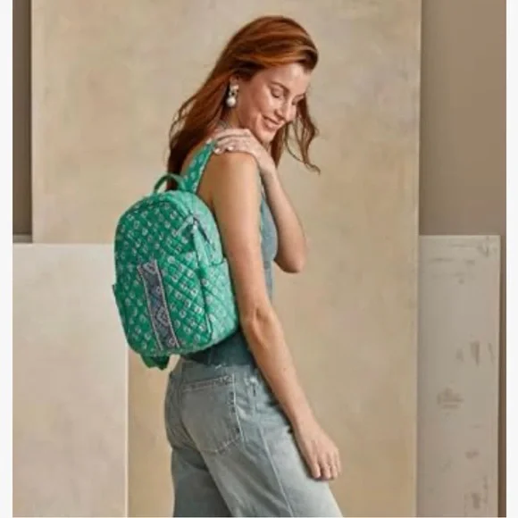 Vera Bradley Small Backpack Sweet Garden Lace VERA BRADLEY Small Backpack - Sweet Garden Lace | Liberty Center main image 2